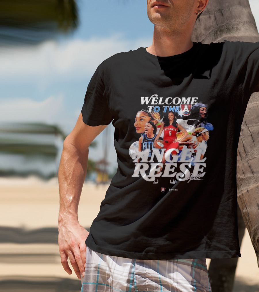 Welcome To The A Angel Reese Atlanta Dream WNBA T-Shirt