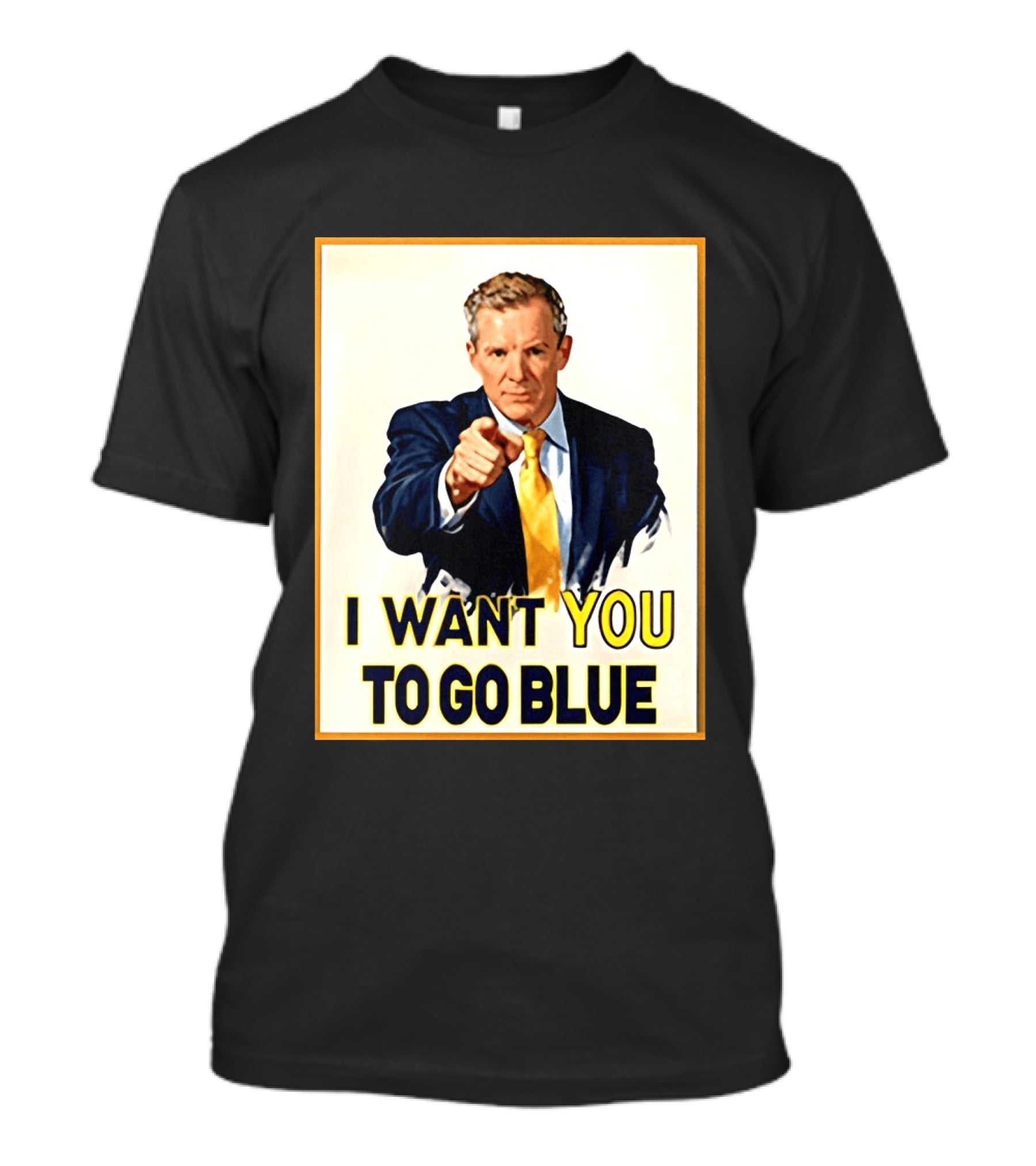 Dusty May I Want You To Go Blue Michigan Wolverines Basketball T-Shirt