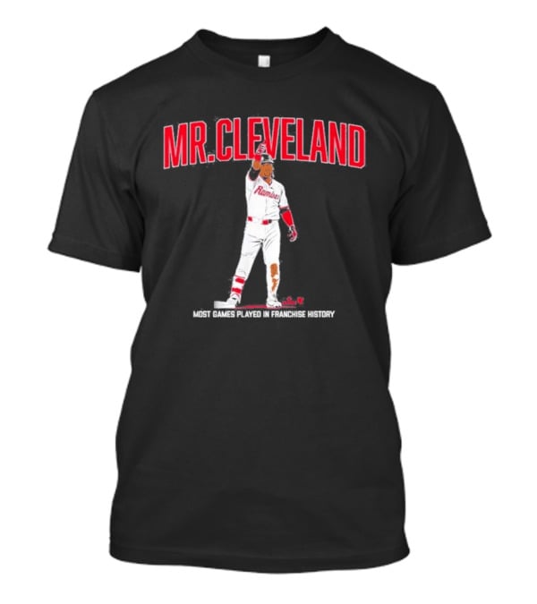 Mr. Cleveland Baseball Icon Jose Ramirez Cleveland Guardians Fan Favorite T-Shirt