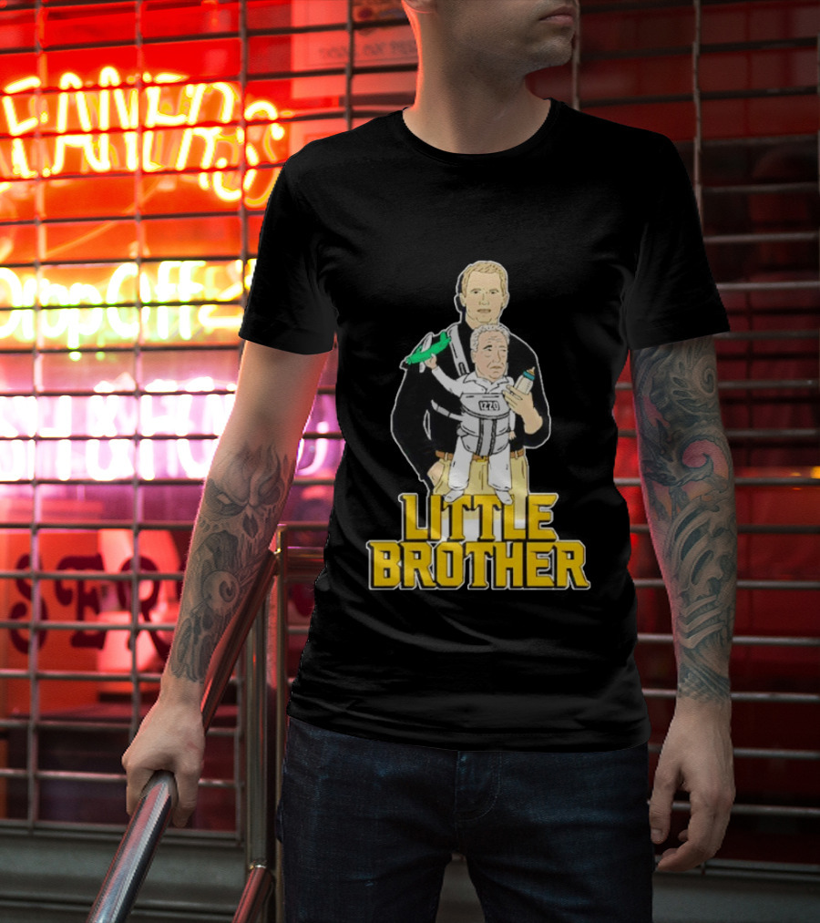 Little Brother Michigan Wolverines Izzo Parody Feed Milk T-Shirt