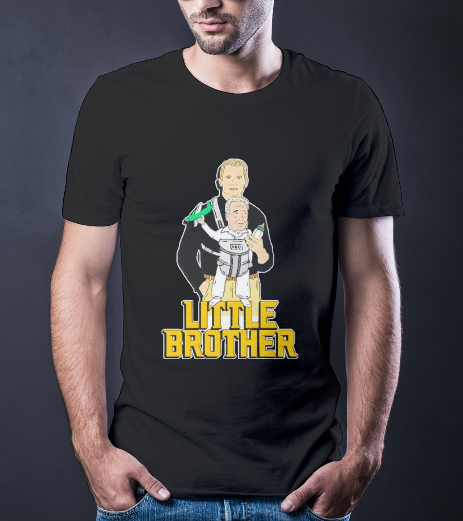 Little Brother Michigan Wolverines Izzo Parody Feed Milk T-Shirt