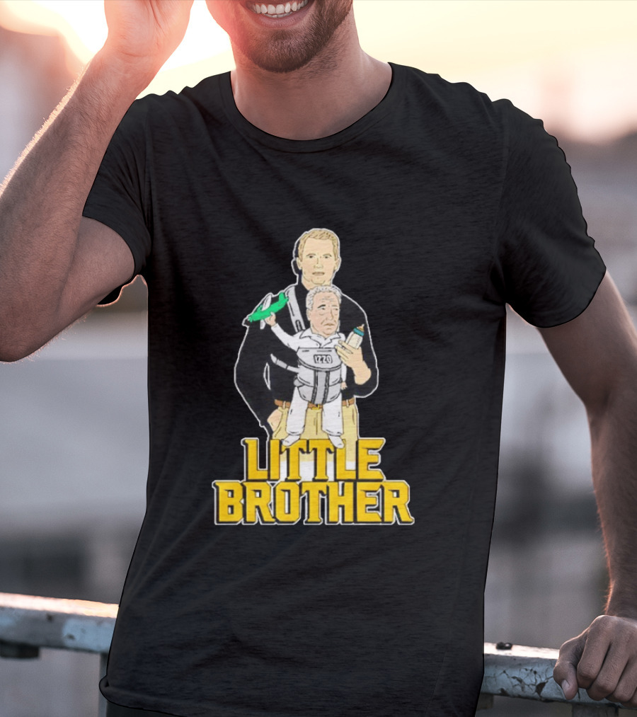 Little Brother Michigan Wolverines Izzo Parody Feed Milk T-Shirt