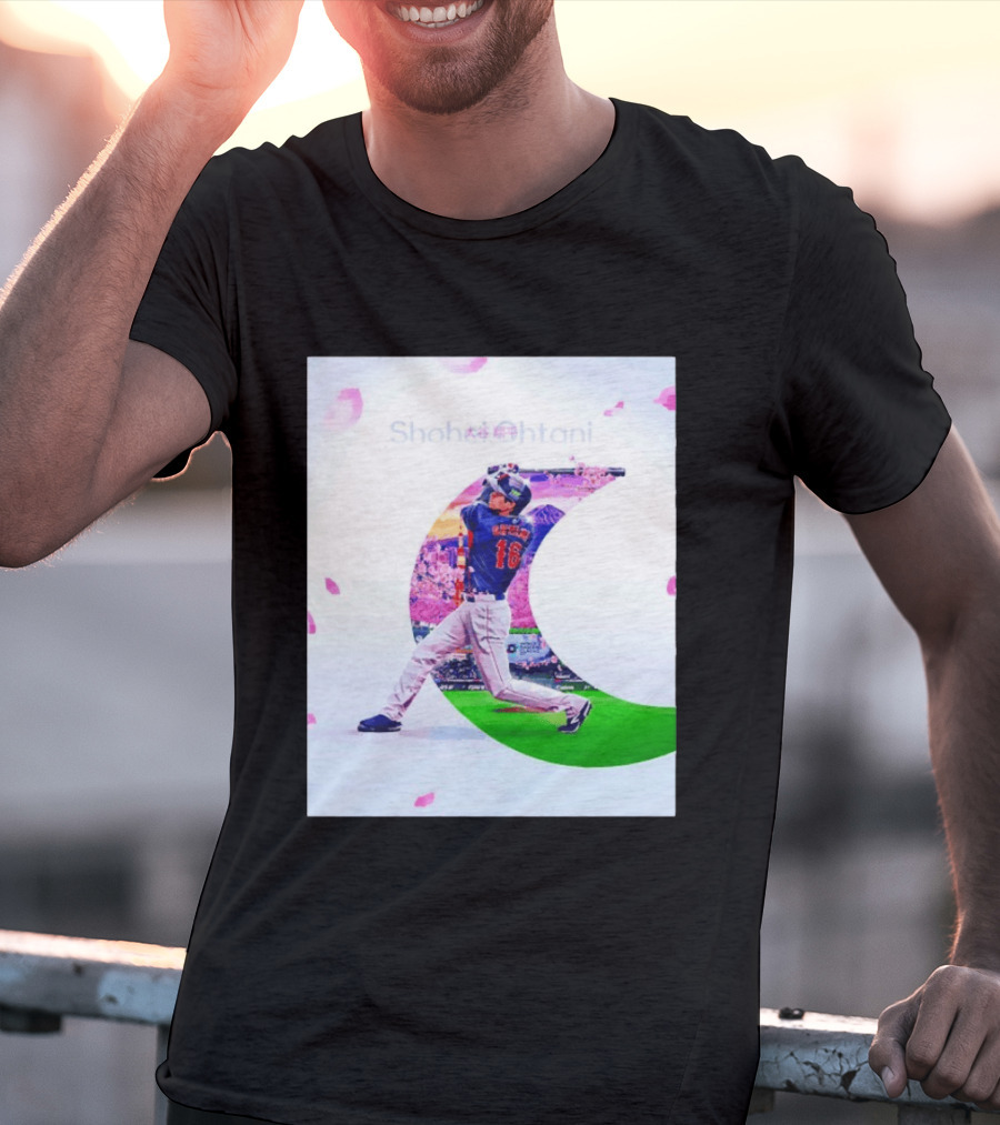 Shohei Ohtani Los Angeles Dodgers World Baseball Classic 2026 MVP Blossom Swinging Victory T-Shirt