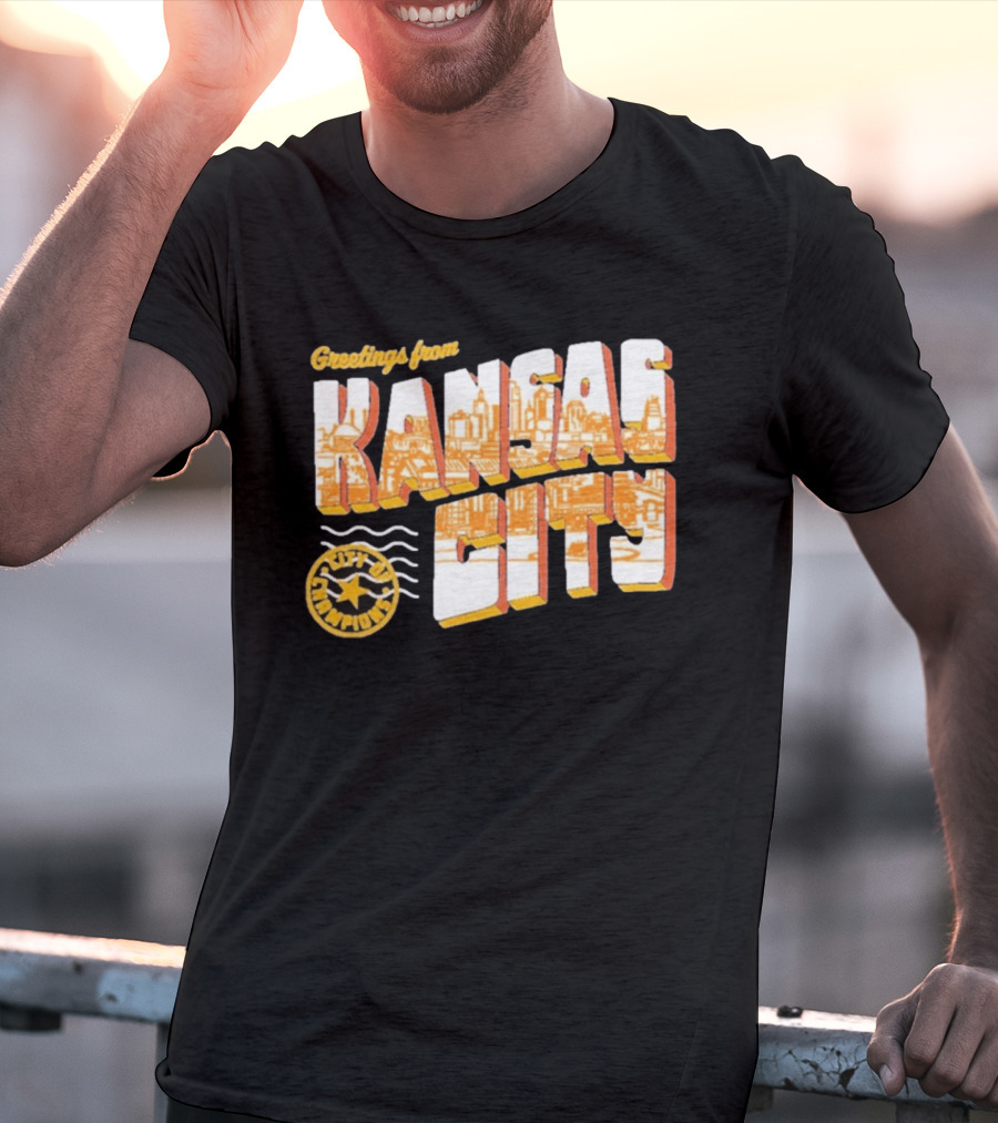 Greetings From Kansas City City Of Champions T-Shirt