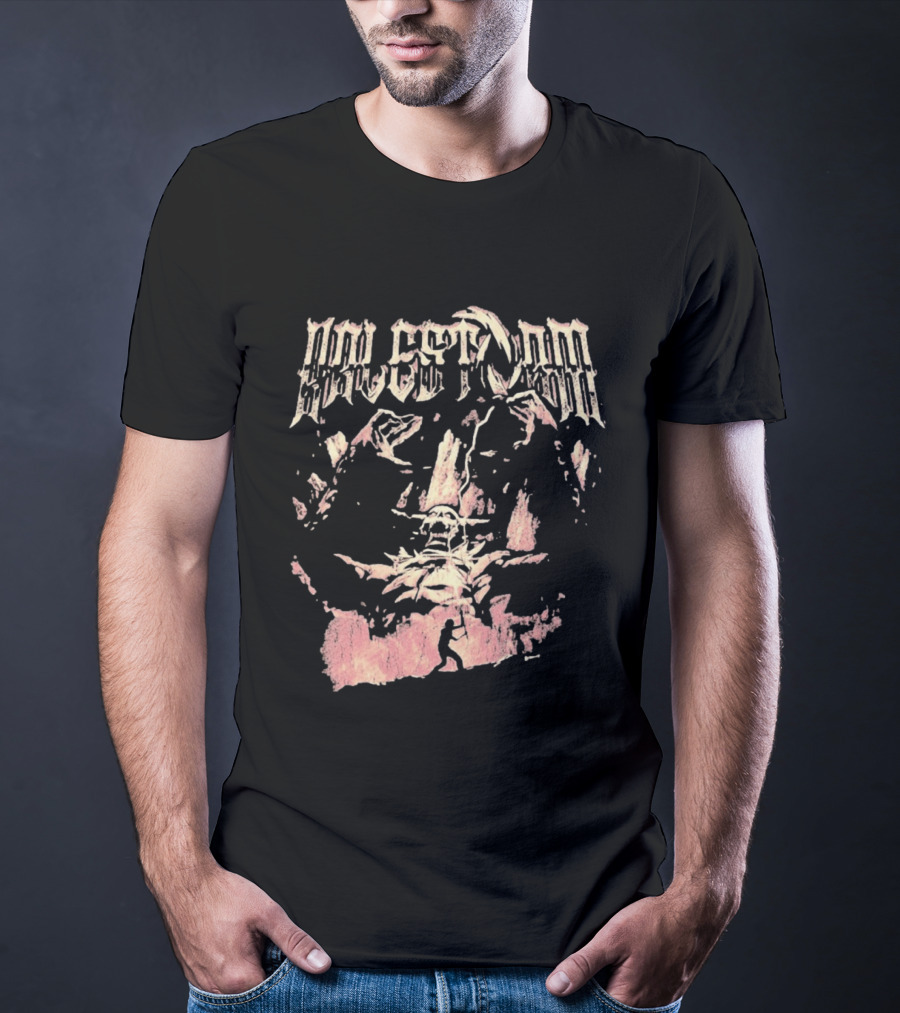 Halestorm Kings Road Demon Skeleton T-Shirt