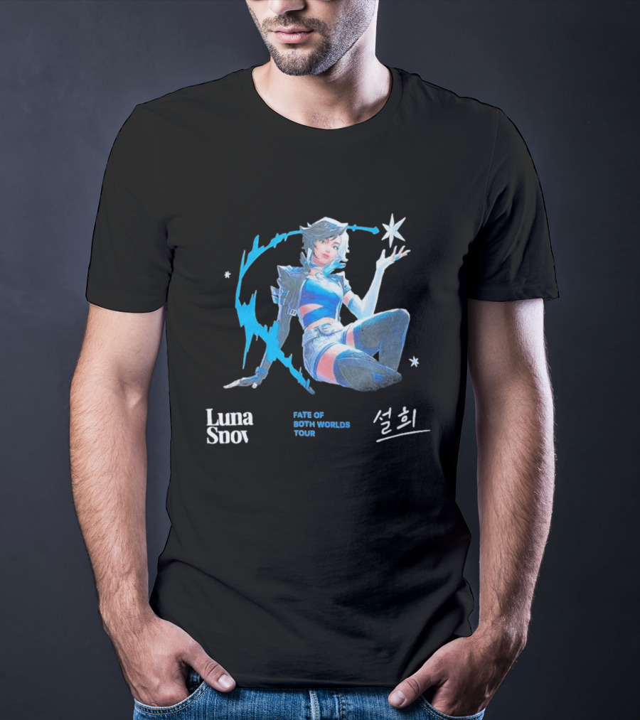 Luna Snow Fate Of Both Worlds Tour Marvel Rivals T-Shirt