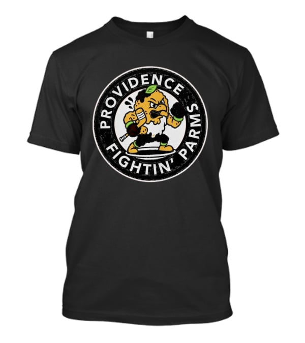 Providence Bruins Fightin' Parms Vintage Cartoon T-Shirt