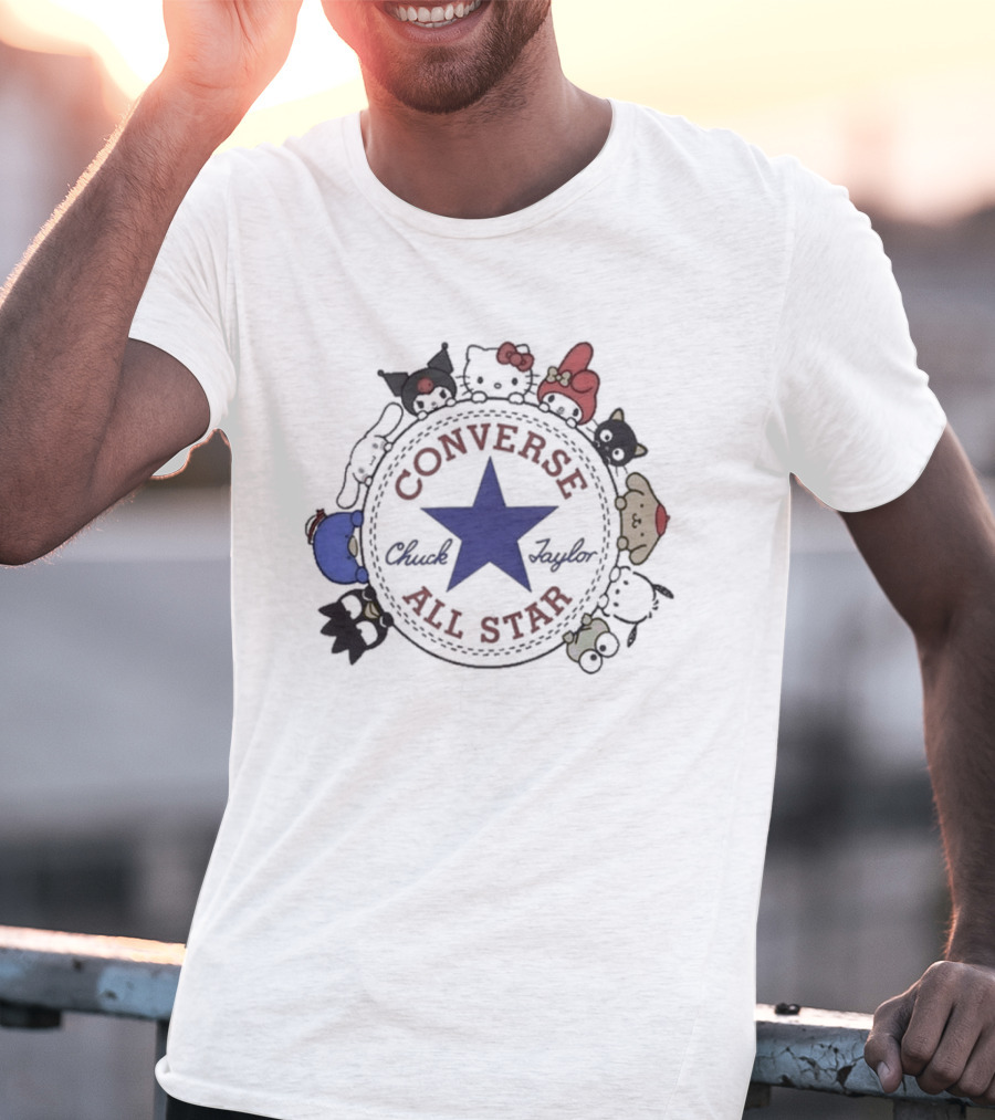 Converse All Star Chuck Taylor Hello Kitty And Friends Collaboration T-Shirt