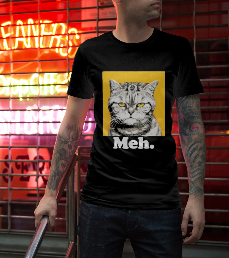 90 Day The Single Life Meh Cat T-Shirt
