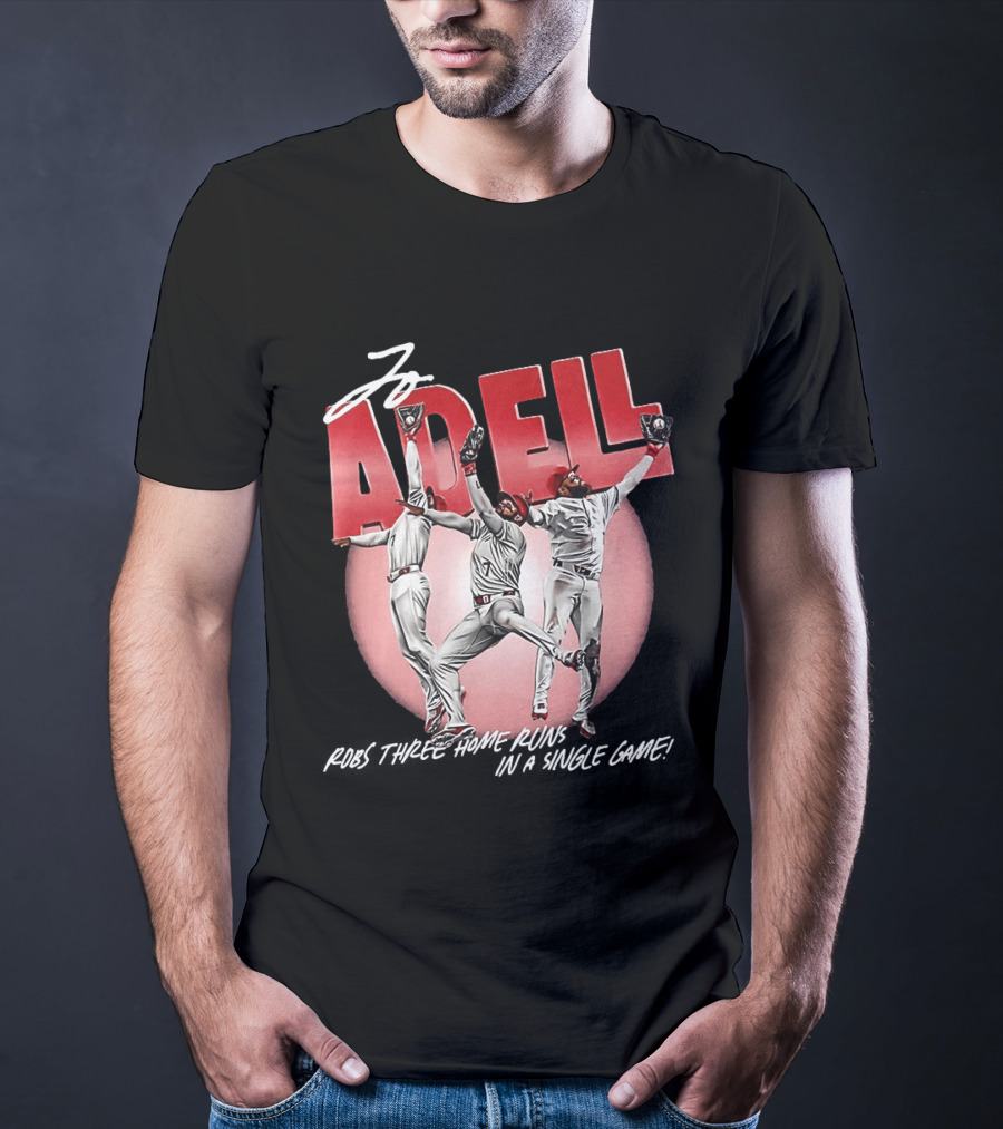 Jo Adell Los Angeles Angels Robbery Three Home Runs In A Single Game T-Shirt