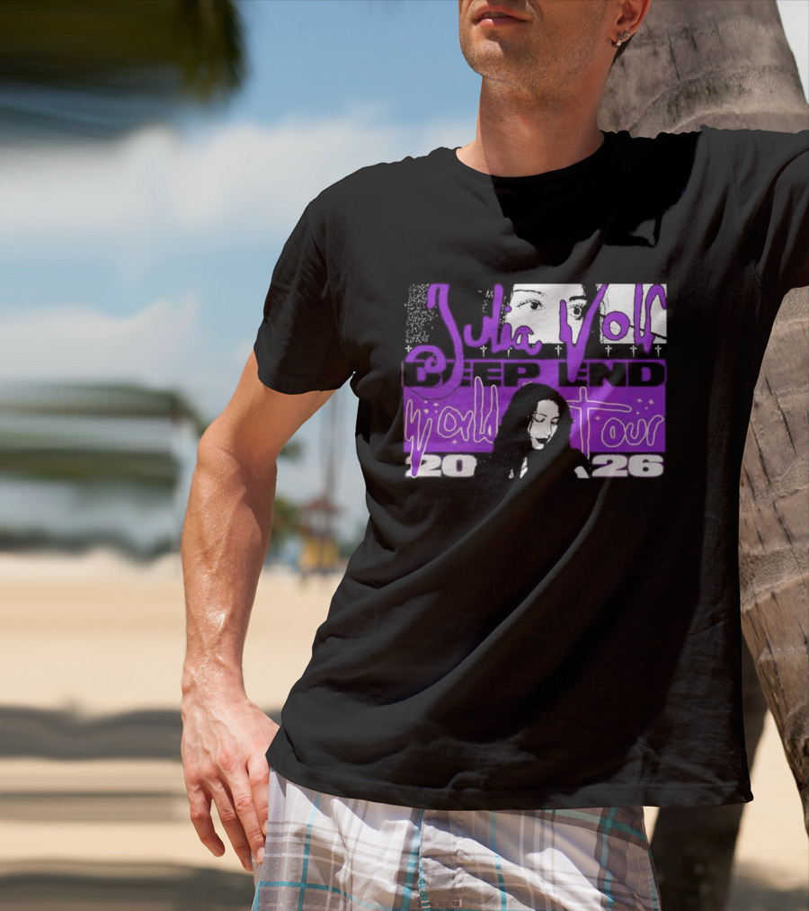 Julia Wolf 2026 The Deep End World Tour Dates T-Shirt