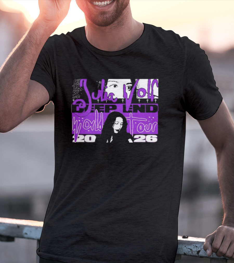 Julia Wolf 2026 The Deep End World Tour Dates T-Shirt