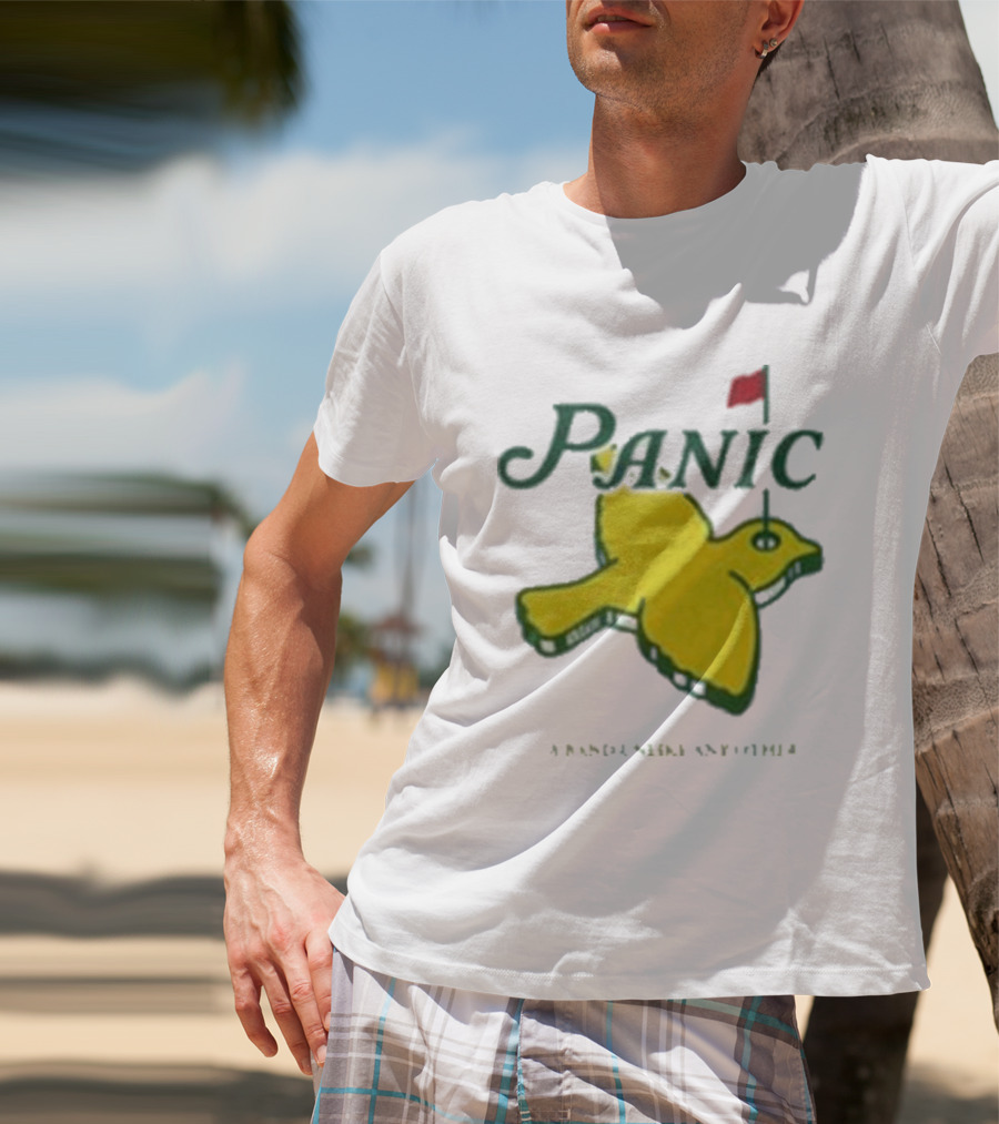 Panic Masters Area33 Bird And Flag T-Shirt