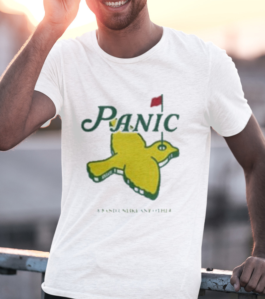 Panic Masters Area33 Bird And Flag T-Shirt