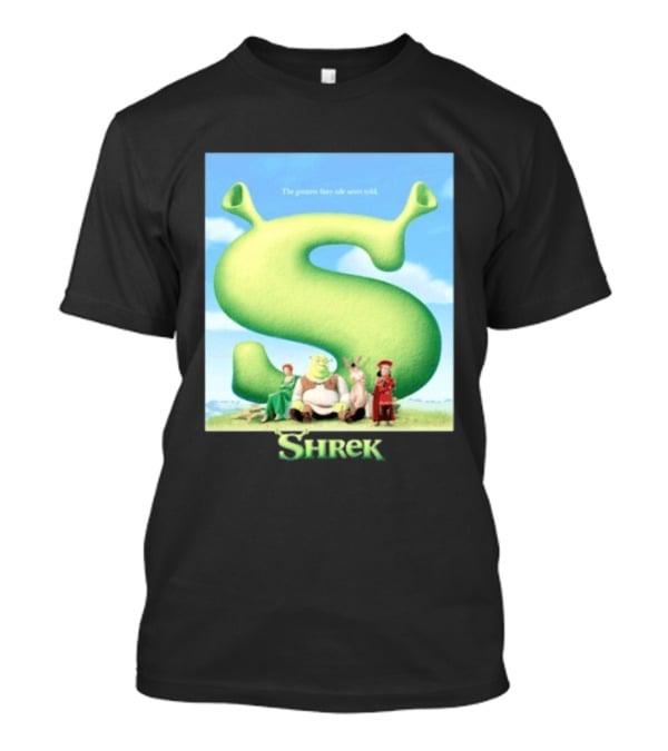 Shrek The Greatest Fairy Tale Never Told Movie Characters T-Shirt