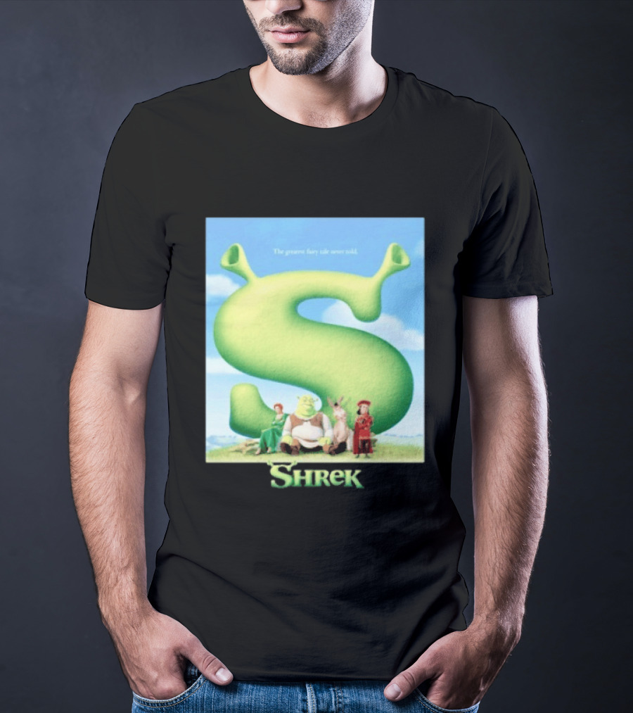 Shrek The Greatest Fairy Tale Never Told Movie Characters T-Shirt