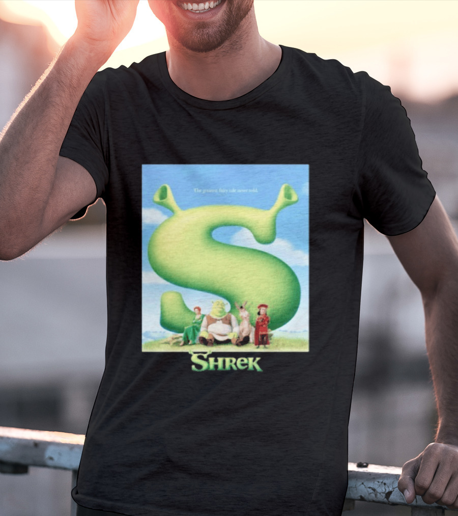 Shrek The Greatest Fairy Tale Never Told Movie Characters T-Shirt