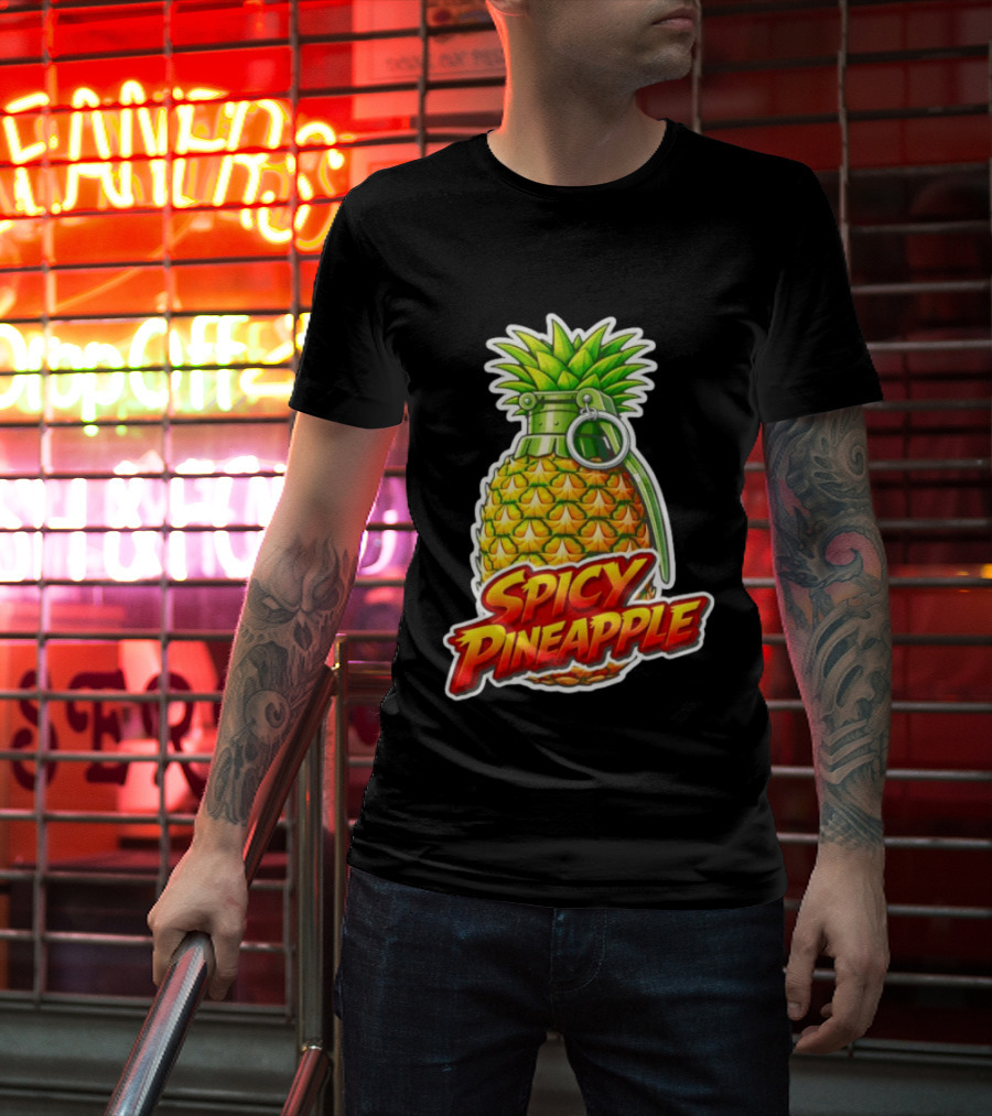 Spicy Pineapple Grenade T-Shirt