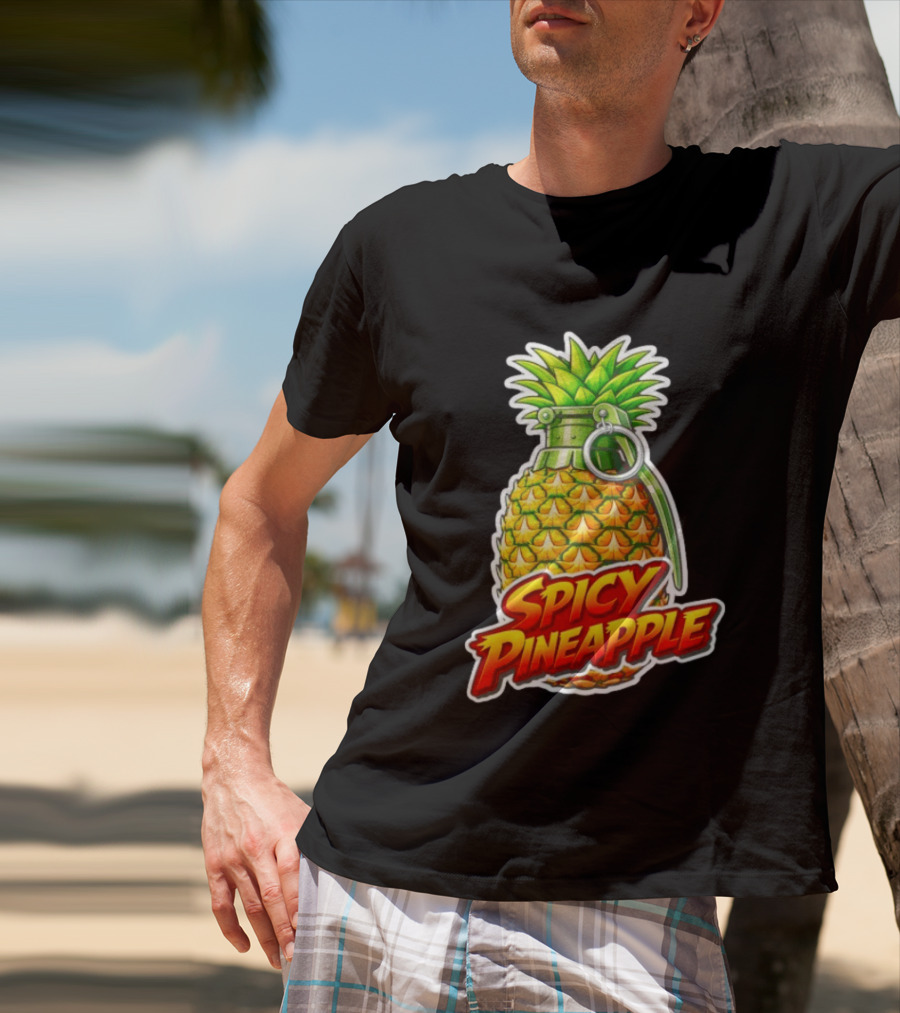 Spicy Pineapple Grenade T-Shirt