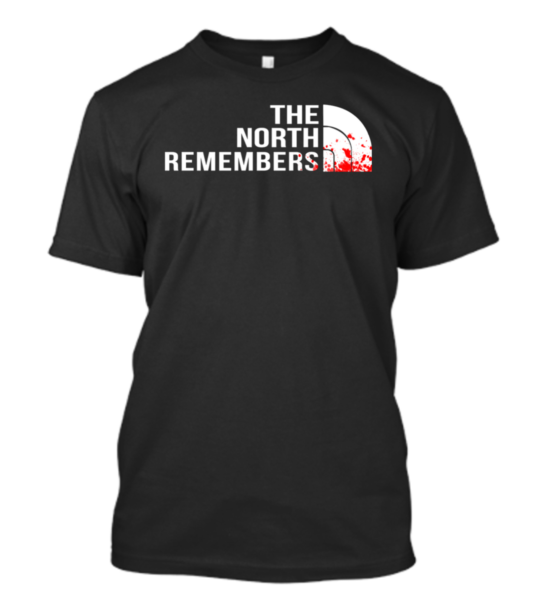 The North Remembers GOT Blood Splatter T-Shirt