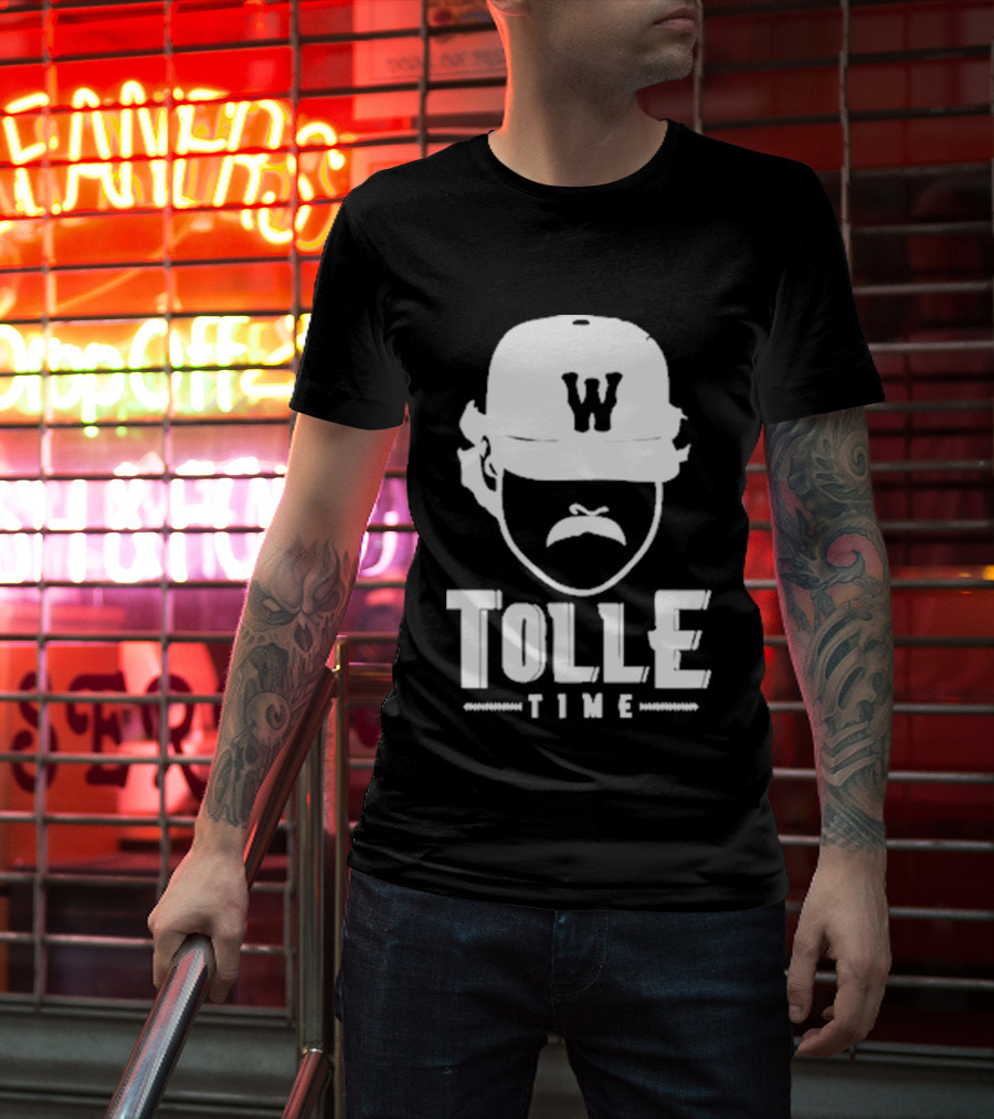 Tolle Time W Hat Mustache T-Shirt