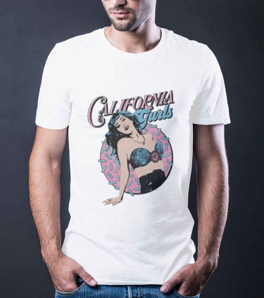 Katy Perry California Gurls Retro Pin Up T-Shirt