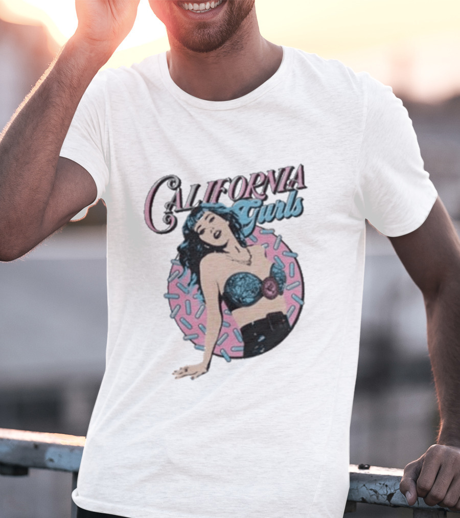 Katy Perry California Gurls Retro Pin Up T-Shirt