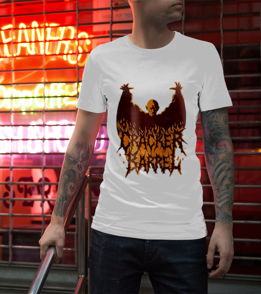 Kurt Barlow Cracker Barrel Fiery Vampire Horror T-Shirt