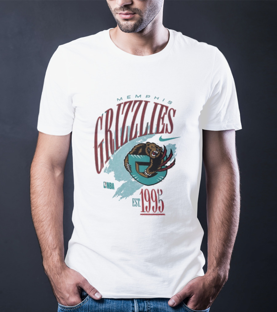 Memphis Grizzlies Est. 1995 NBA T-Shirt