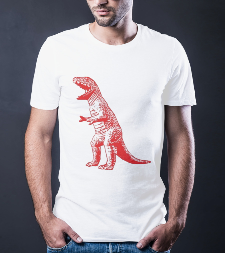 Red Rex Dinosaur Sheldon Cooper Bazinga T-Shirt
