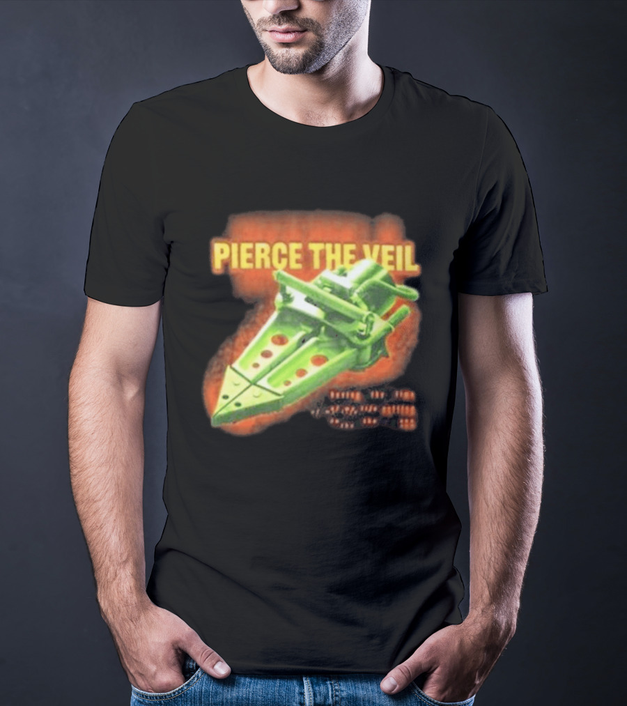 Pierce The Veil Jaws Movie Art Cover T-Shirt