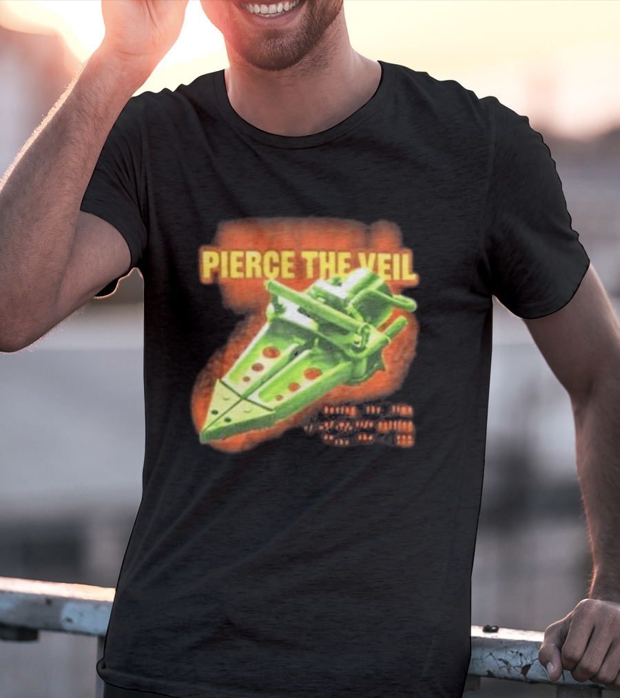 Pierce The Veil Jaws Movie Art Cover T-Shirt