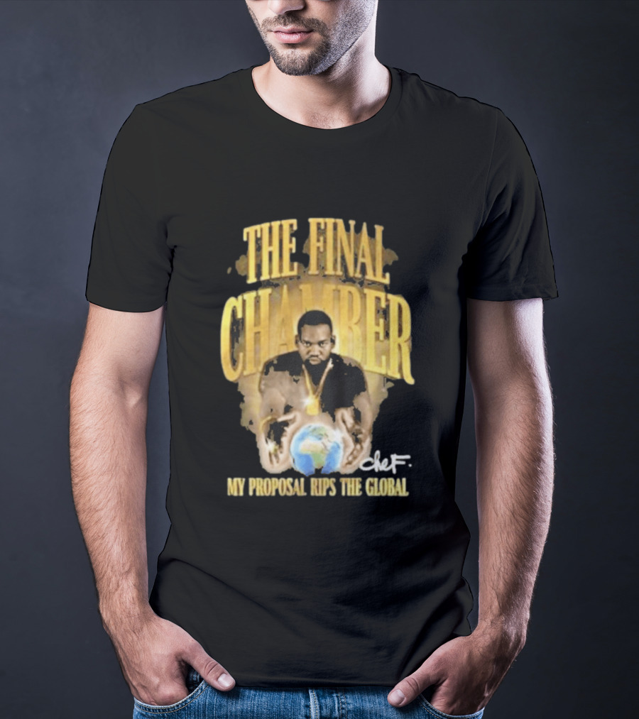 Raekwon The Final Chamber My Proposal Rips The Global Chef T-Shirt