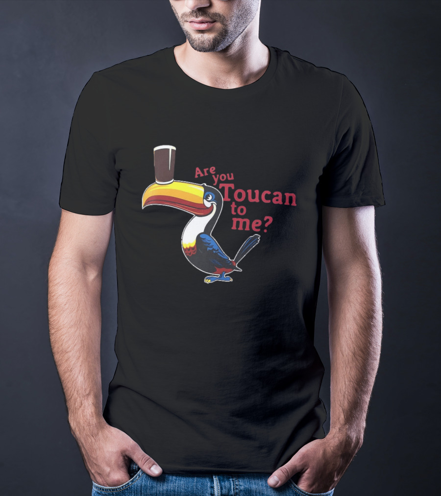 Are You Toucan To Me Guinness Toucan Balancing Pint T-Shirt