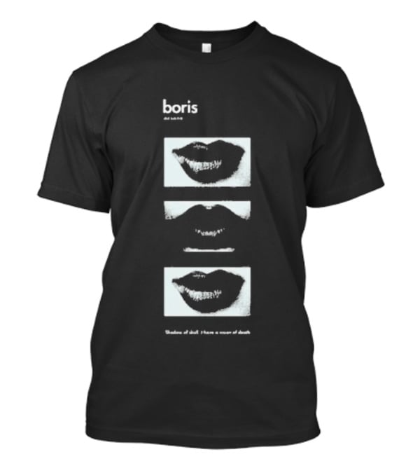 Boris Heavy Rocks Skull Shadow Phases T-Shirt