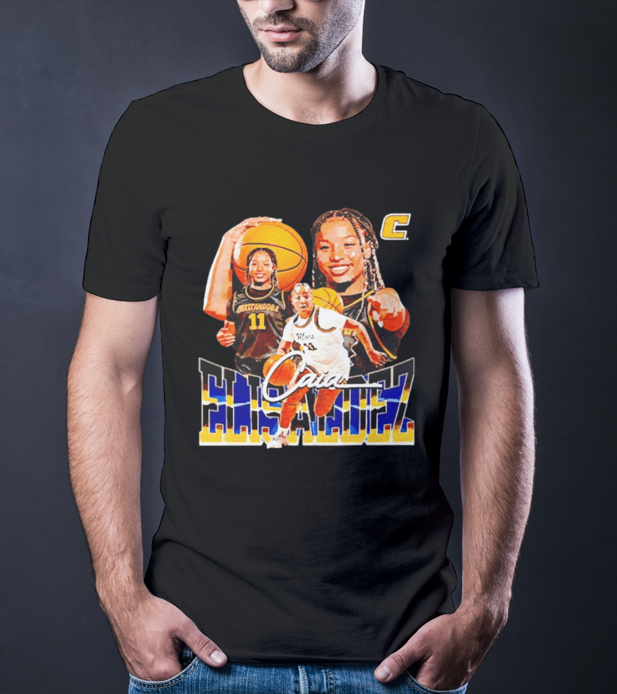 Caia Elisaldez Chattanooga Mocs Basketball Player 11 T-Shirt