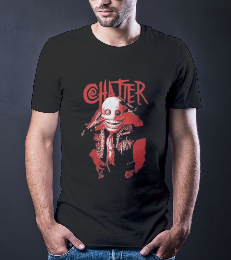 Chatter Panic Character With Distorted Smiling Face T-Shirt