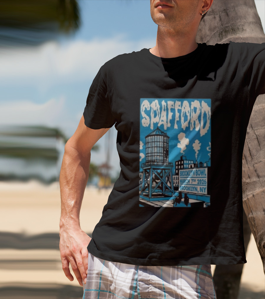 Spafford Brooklyn Bowl March 7th 2026 Brooklyn NY T-Shirt