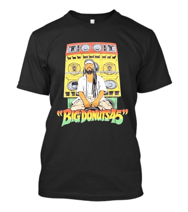 Esp Trickstar Big Donuts 45 Brutus Sound System Reggae Vibes T-Shirt