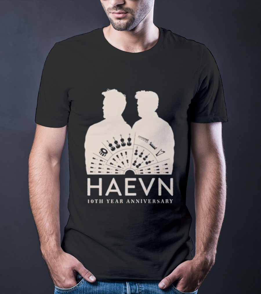 HAEVN 10th Year Anniversary Silhouette And Musical T-Shirt