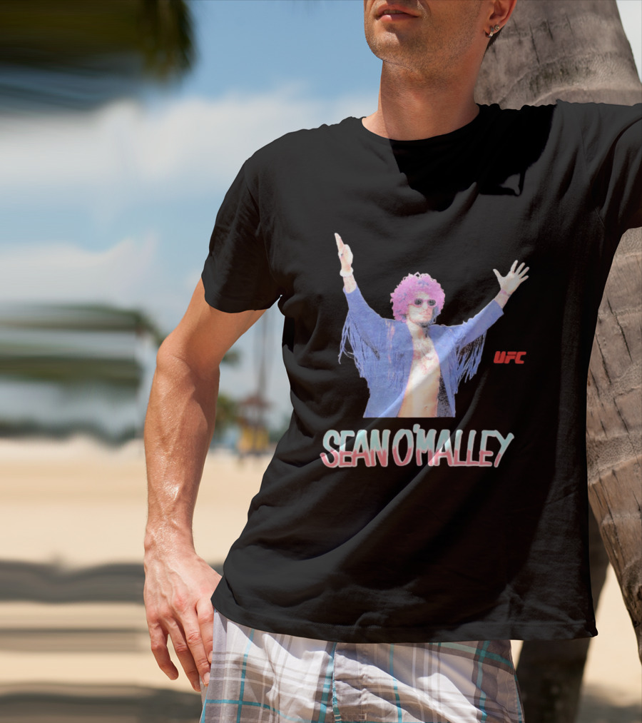 Wacko Maria UFC Sean O'Malley Pink Hair Fringe Jacket T-Shirt