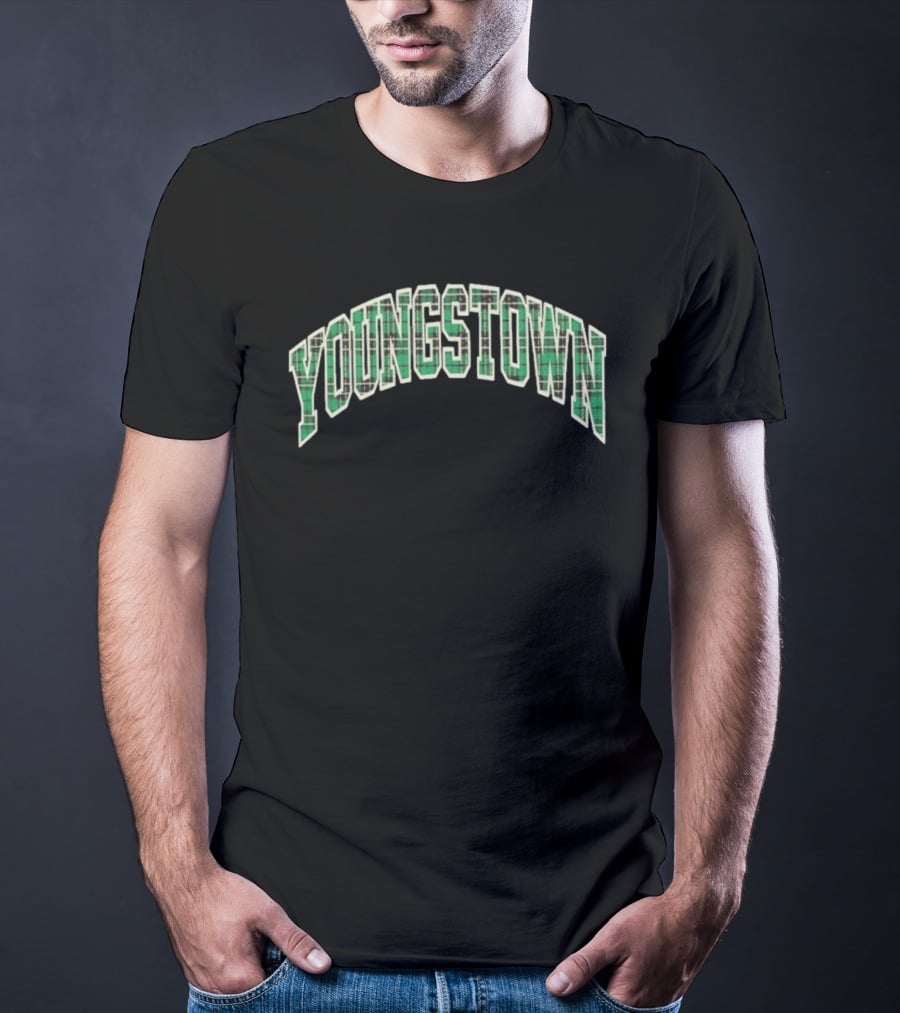Youngstown Green Plaid T-Shirt