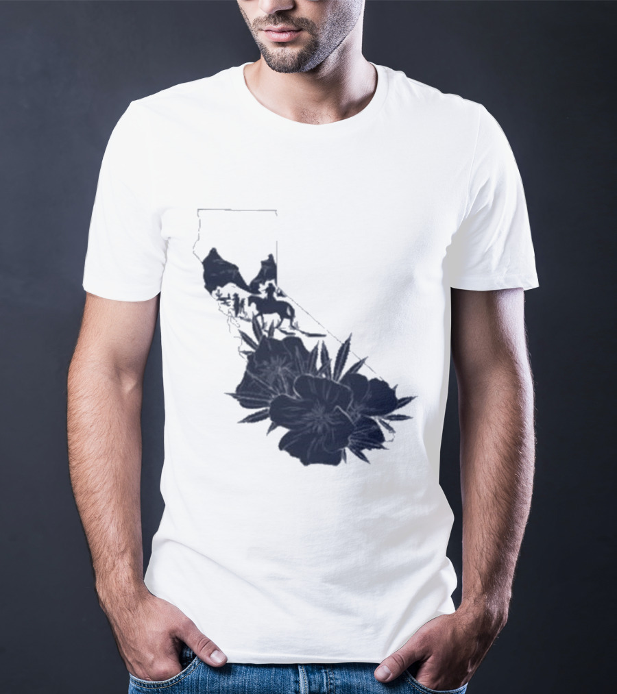 Crooks & Castles Califas California Script Floral T-Shirt