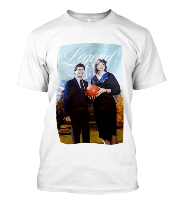 UConn Big East Legend Peggy Myers Basketball Custom T-Shirt