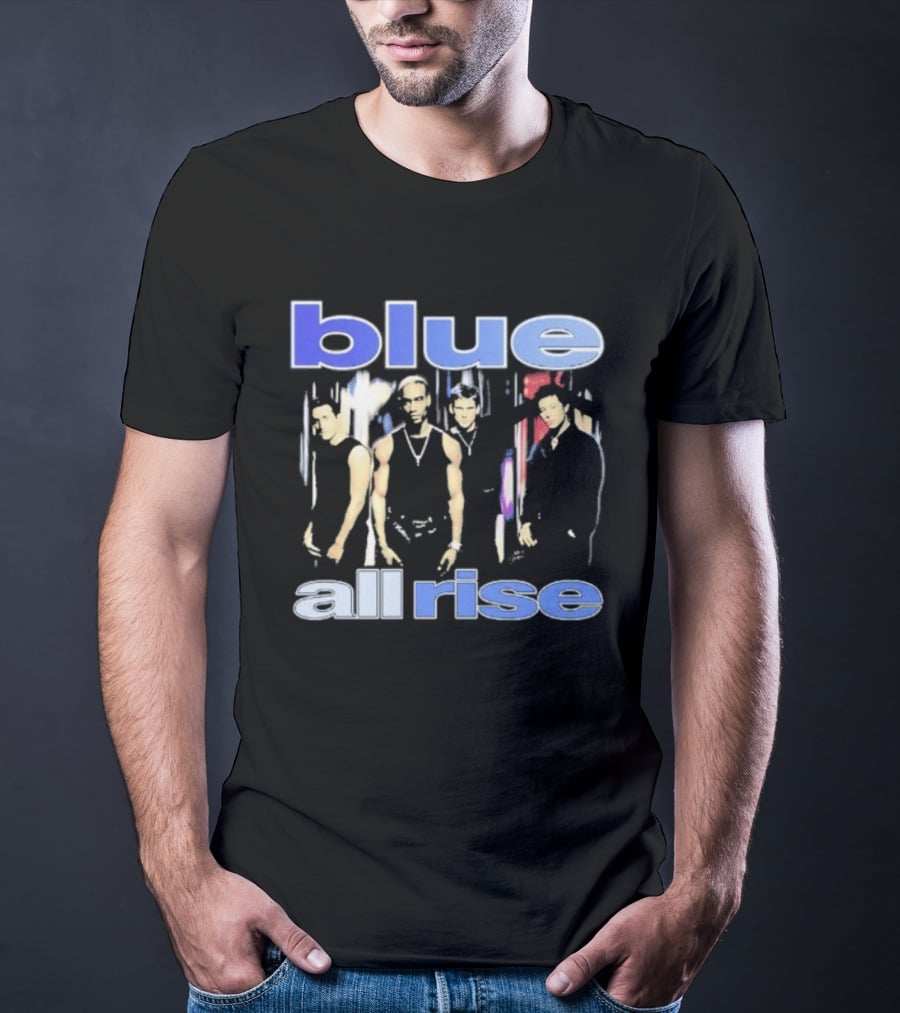 Blue All Rise Bootleg Music Group Edition T-Shirt
