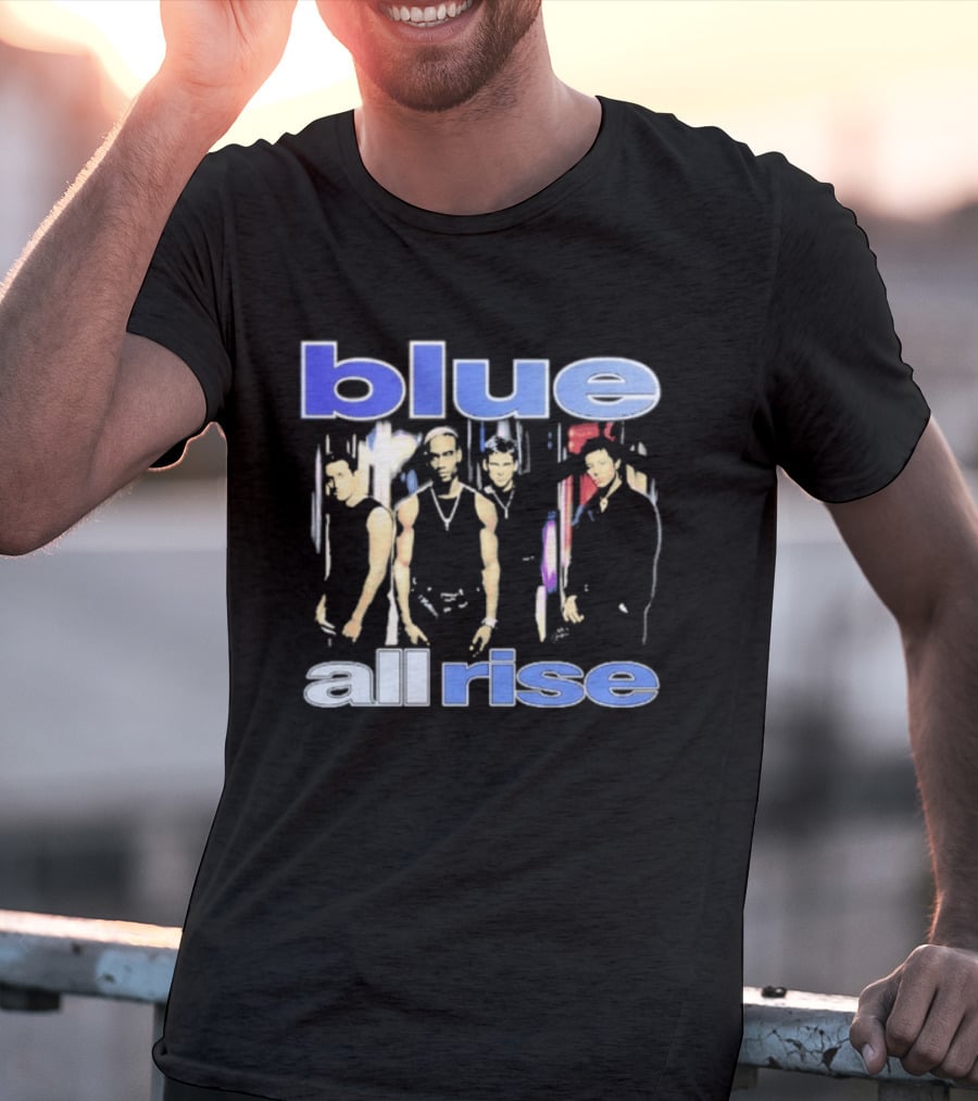 Blue All Rise Bootleg Music Group Edition T-Shirt