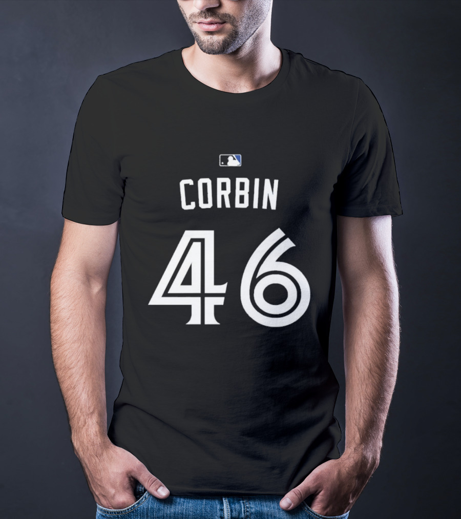 Corbin 46 MLB Toronto Blue Jays Number 46 T-Shirt