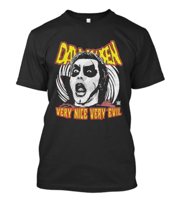 Danhausen Very Nice Very Evil WWE Horror Scream Face T-Shirt