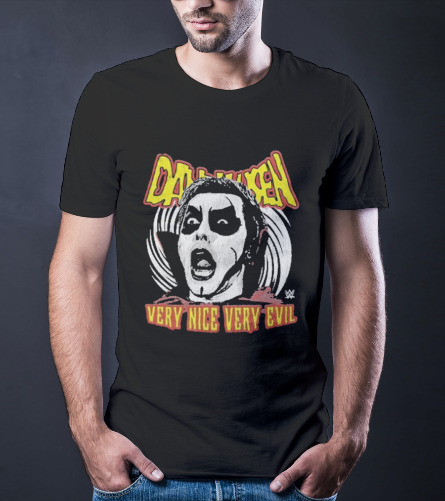 Danhausen Very Nice Very Evil WWE Horror Scream Face T-Shirt