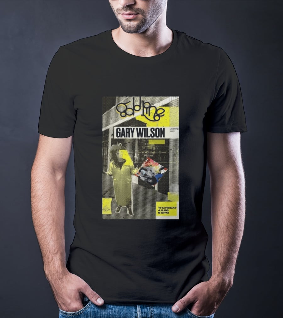 Gary Wilson Listening Party Goldline Los Angeles 4 9 26 T-Shirt